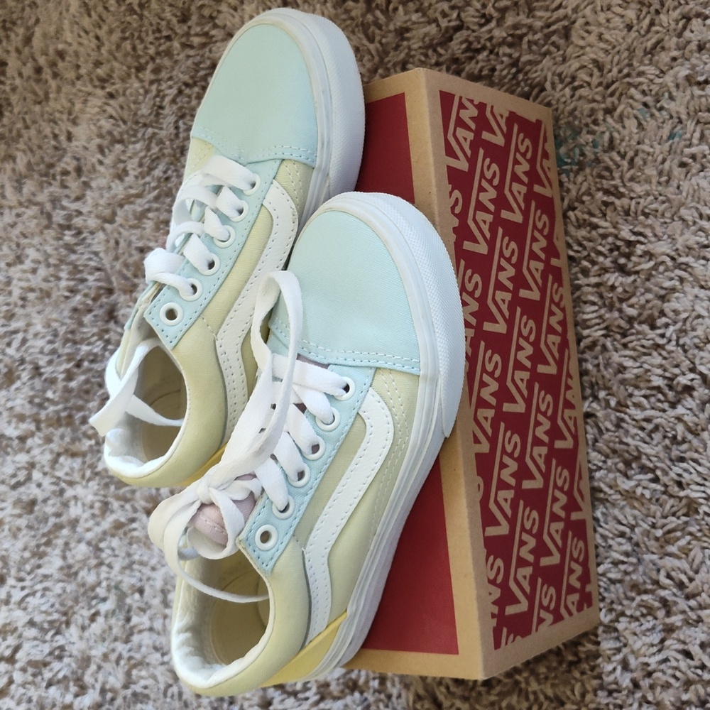 Pastel block Vans